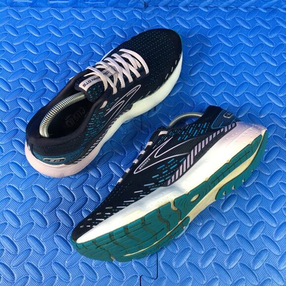 Brooks Glycerin GTS 20 Womens Running Shoes Blue Athletic Sneakers Size 9B - Picture 2 of 11
